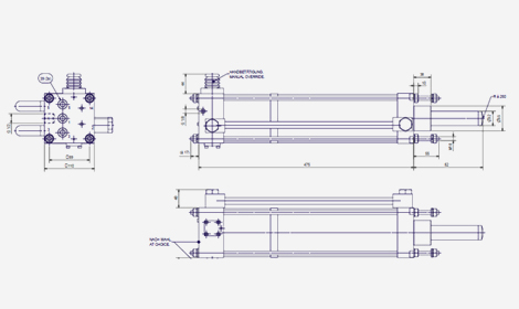 Changzhou Hengli company launched the improved pneumatic impact cylinder